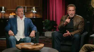 Not that someone
out there is doubting you, - Arnold & Sly: Rivals, Friends, Icons