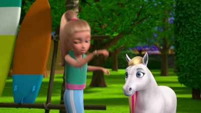 Not even something cool
like superpowers. - Barbie: A Touch of Magic