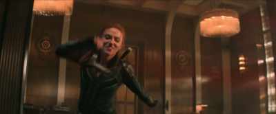 Not so talkative now, are you?
(GRUNTS) - Black Widow
