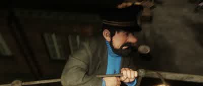 Not that way, you fool, the other way! - The Adventures of Tintin