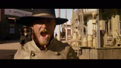 Not the black hatThe rancher you dumb shitsThe rancher The ranch - 3:10 to Yuma