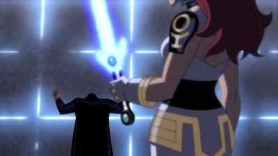 Not even the boom tubes
get through. - Justice League: Gods and Monsters