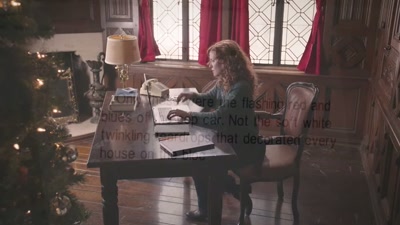 Not the soft white
twinkling teardrops - Silent Night, Fatal Night