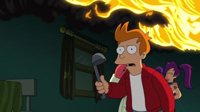 Not the spork - Futurama: Bender's Game