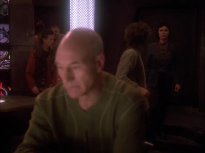 Not tonight. - Star Trek: The Next Generation