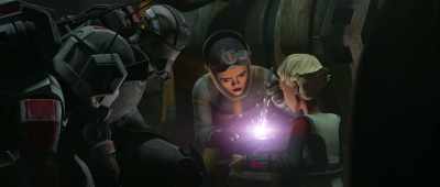 Not if we're controlling the droid
who's controlling them. - Star Wars: The Bad Batch