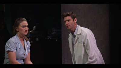 Not with the door open. - Waitress: The Musical