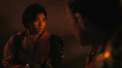 -Not without you.
-Elida, we've been exposed. - Vagrant Queen