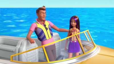 Not to worry, I'm here
to protect her. - Barbie: A Touch of Magic