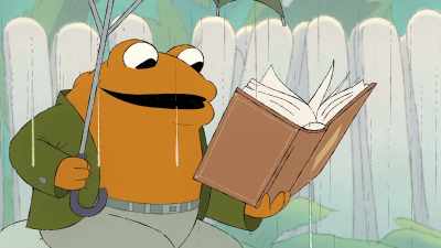 Not yet? Okay, I will keep reading to you. - Frog and Toad