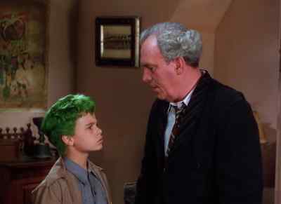 Not if you don't
want it, Peter. - The Boy with Green Hair