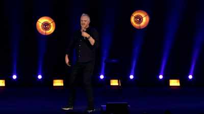 Not until you give me a little kiss." - Greg Davies: You Magnificent Beast