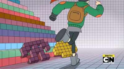 [ Notes slide along scale ] - Infinity Train