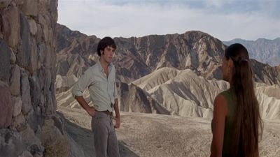 Nothing about the demonstration - Zabriskie Point