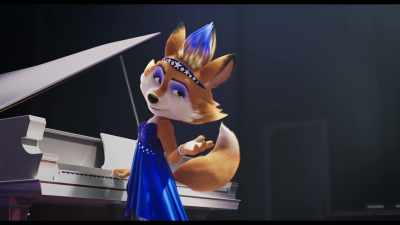 Nothing. But Lang decided
I should be "'Lil Foxy," so... - Rock Dog 2: Rock Around the Park