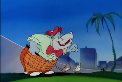 Nothing ever happens
around here. - Animaniacs