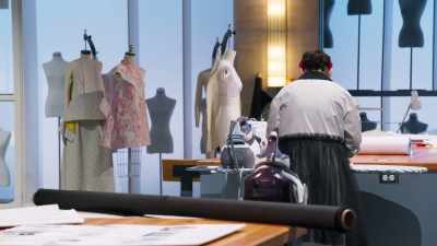 Nothing I've done is anywhere near
as complicated as those dresses. - Next in Fashion