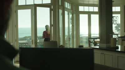 Nothing.
Just staring at the sunset, - Big Little Lies