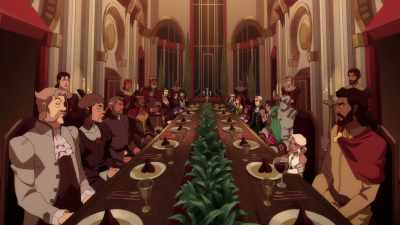 Nothing like a dragon attack
to bring us all together, eh? - The Legend of Vox Machina
