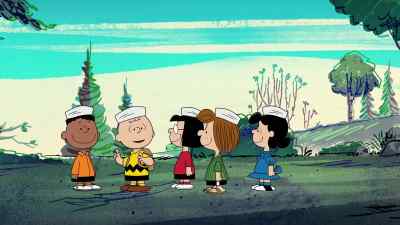 Nothing like a hike to work up
the old appetite. - Camp Snoopy