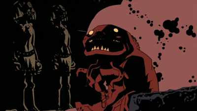 Nothing looked like that.
Nothing had a story like that. - Mike Mignola: Drawing Monsters