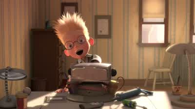 Nothing says adopt me like a weird invention - Meet the Robinsons