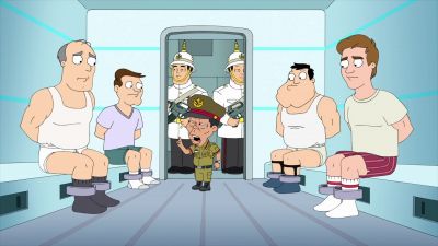 Nothing wrong with
a fish hanging in your shorts. - American Dad!
