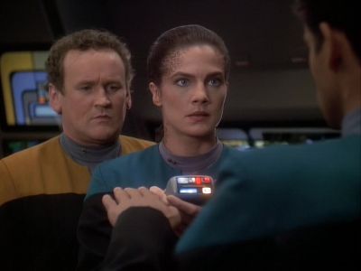 - Nothing.
- You sound relieved. - Star Trek: Deep Space Nine