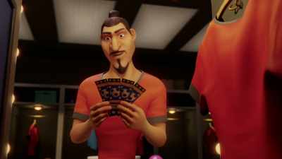 Nothing Zlatan likes more
than coming through - The Soccer Football Movie