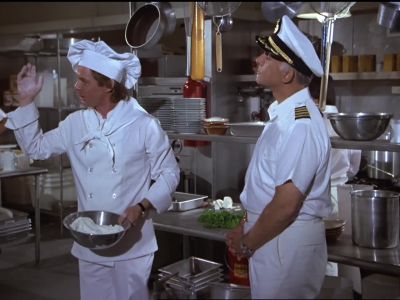 Nouvelle cuisine here. - The Love Boat