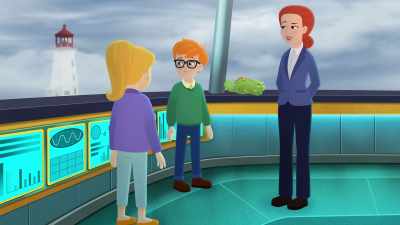Nova Scotia, Canada?
What happened during the storm - The Magic School Bus Rides Again: The Frizz Connection
