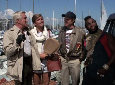 NOW, ACCORDING TO OLSEN, - The A-Team
