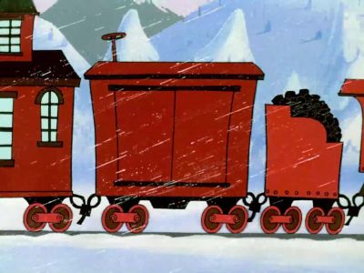 Now actually a refrigerated boxcar is a splendid way to travel - Frosty the Snowman