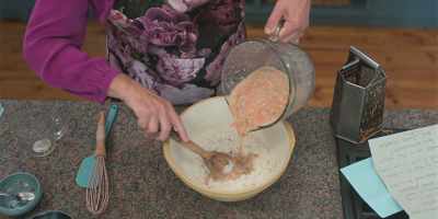 Now add your vanilla extract, - Recipes for Love and Murder
