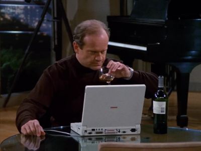 Now, ahem... - Frasier