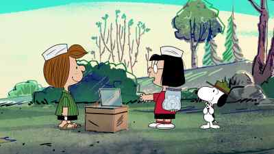 Now, all we need to do is wait. - Camp Snoopy