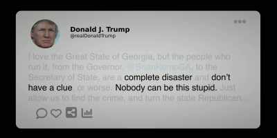 Now, when all these
allegations were made, - Stopping the Steal