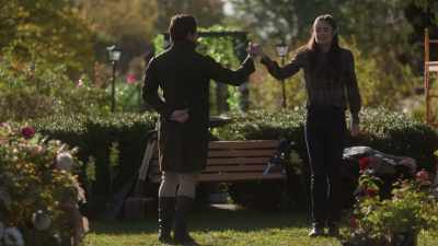 Now, you allemande on the fourth
corner on the second count - Paging Mr. Darcy