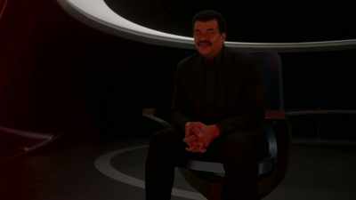 Now, they also say,
"follow the rocks," - Cosmos: Possible Worlds