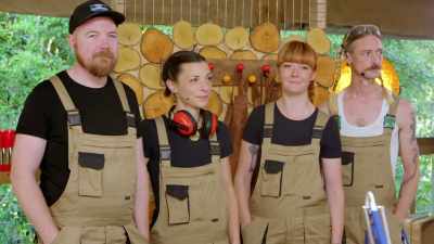 Now, as always, your technicians
are here to keep you safe. - Handmade: Britain's Best Woodworker