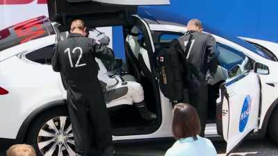 Now they are getting into the Tesla
model X that's going to take them - The Elon Musk Show