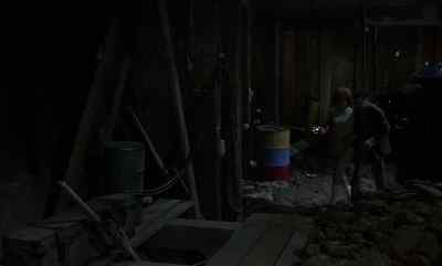 Now, back here for you, my dear. - Quatermass and the Pit