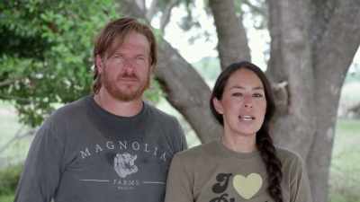 Now that bathroom goes
from one large bathroom - Fixer Upper: Behind the Design