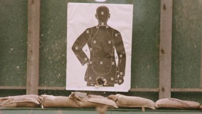 Now be careful because a 44 magnum has quite a - Police Academy 4: Citizens on Patrol