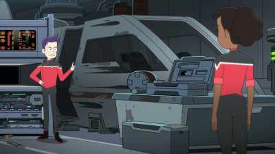 Now be quiet. I got to change
everything about me - Star Trek: Lower Decks