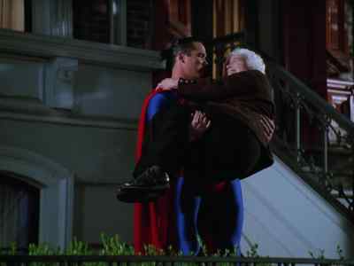 Now, Bertha, you should never
try flying without Superman. - Lois & Clark: The New Adventures of Superman