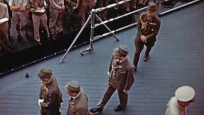 NOW BOTH SIDES
HAVE TO MAKE A SUDDEN TURN - The Pacific War in Color