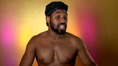 Now Bryant has femininity too,
but his outfit didn't change. - GoGo for the Gold