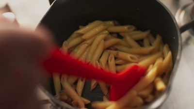 Now we can add our eggy cheesy, - James May: Oh Cook!