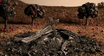 Now cleansed
and with the baby Jesus. - Memoir of a Snail